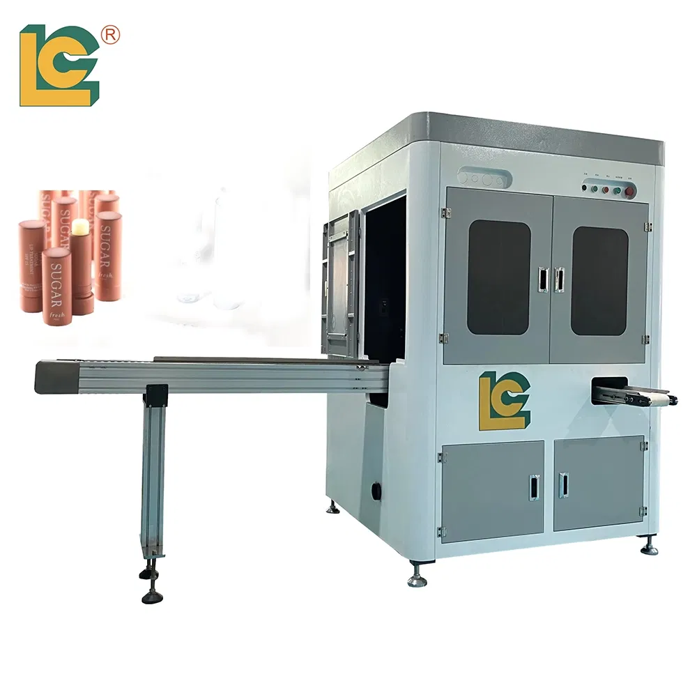Industrial Hot Foil Stamping Machine for Cosmetic Packaging Pen Barrels