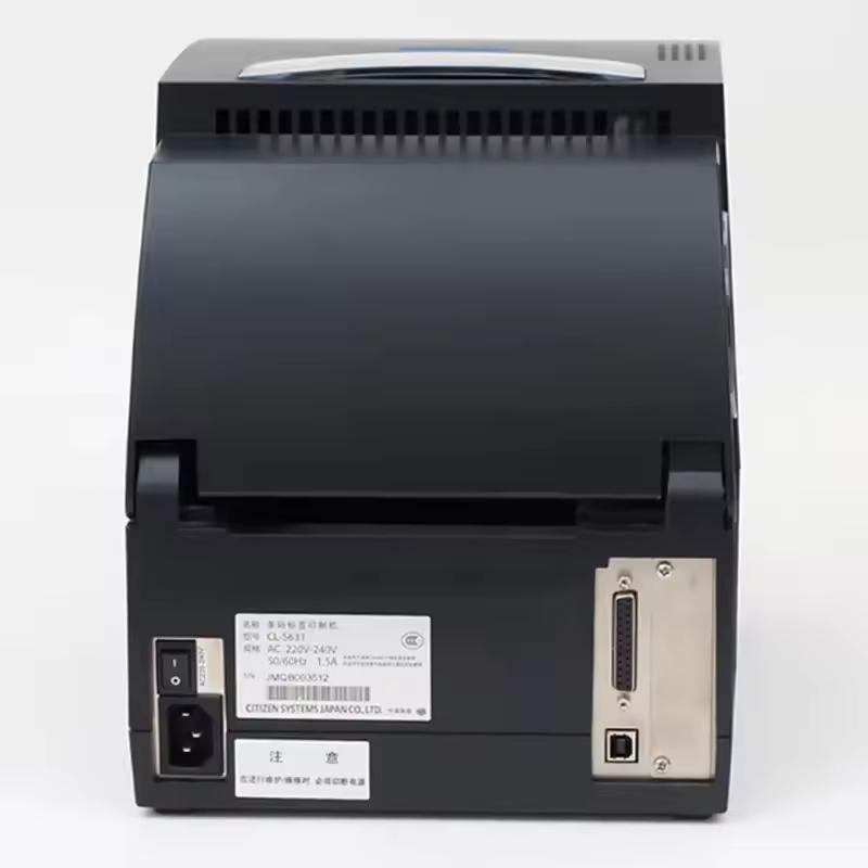 Citizen CL-S631 4inch Desktop Thermal Transfer Label Barcode ribbon Washed Mark Printer