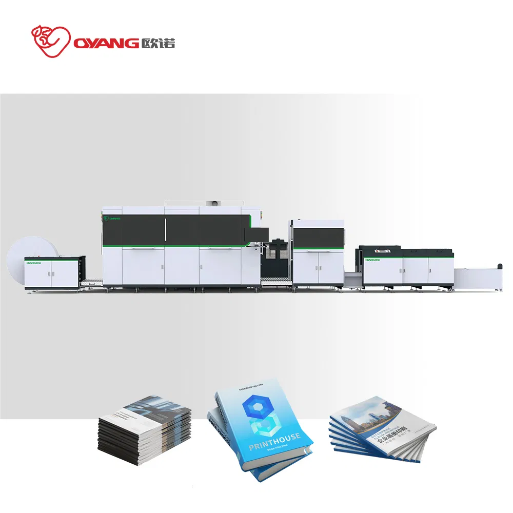 Rotary Letterpress Multi-Colour Print Custom Book Digital Printing Press Machine