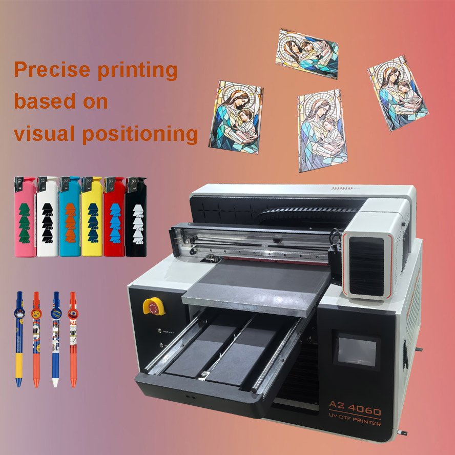 New A2 UV Ink Flatbed UV Printer for PVC Card Printing Portable