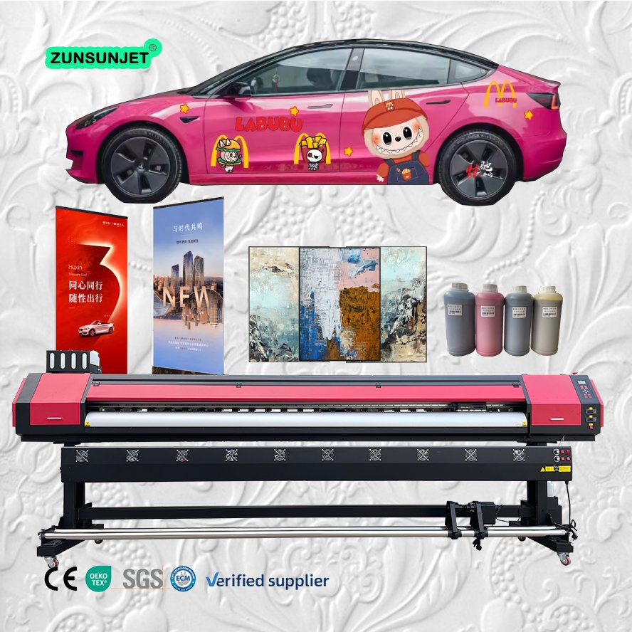 Digital Roll-to-Roll Eco Solvent Dual Printhead Printer 3.2m XP600 for Leather/Flex Automatic Large Format Printer