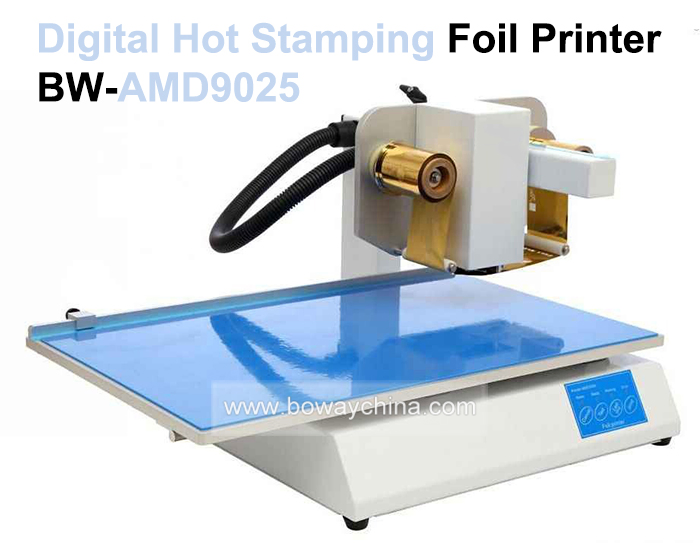 Non-Woven Shopping Bags Greeting Business Cards Foil Xpress Digital Hot Foil Printer