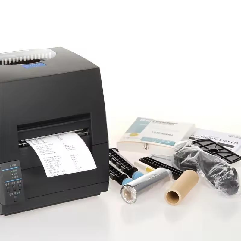 Citizen CL-S631 4inch Desktop Thermal Transfer Label Barcode ribbon Washed Mark Printer