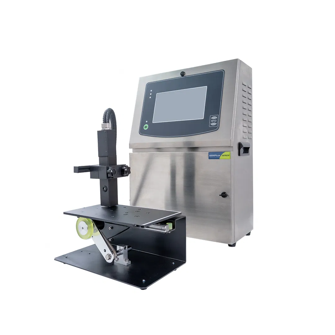 Docod Xm02 Automatic Visual Marking Machine All Aluminum Printing Platform Key for Tij Inkjet Printer's Textile Tag &amp; Design Printing Tests in Apparel Sector