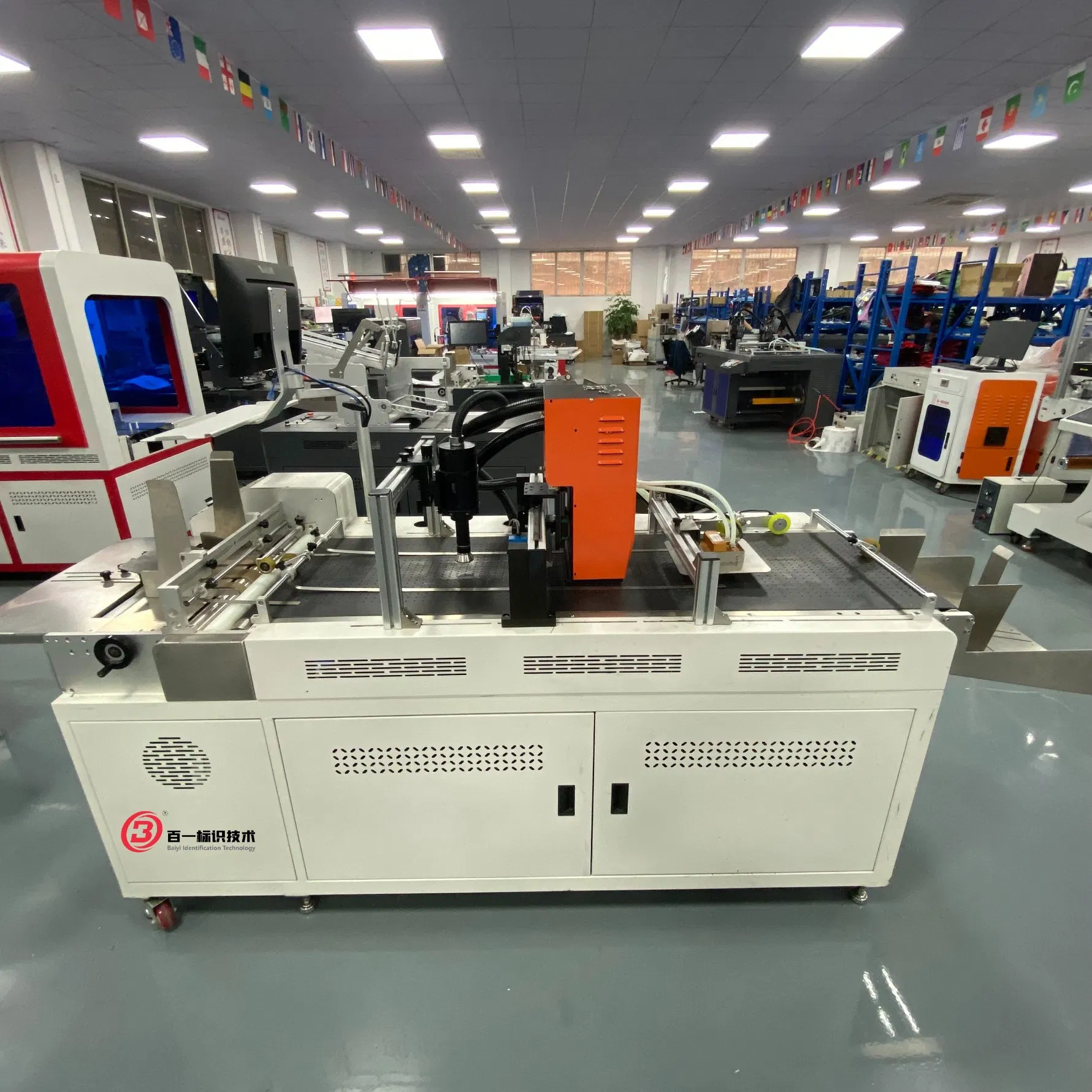 Compact UV Printing System with Intelligent Feeding - Inkjet Printer