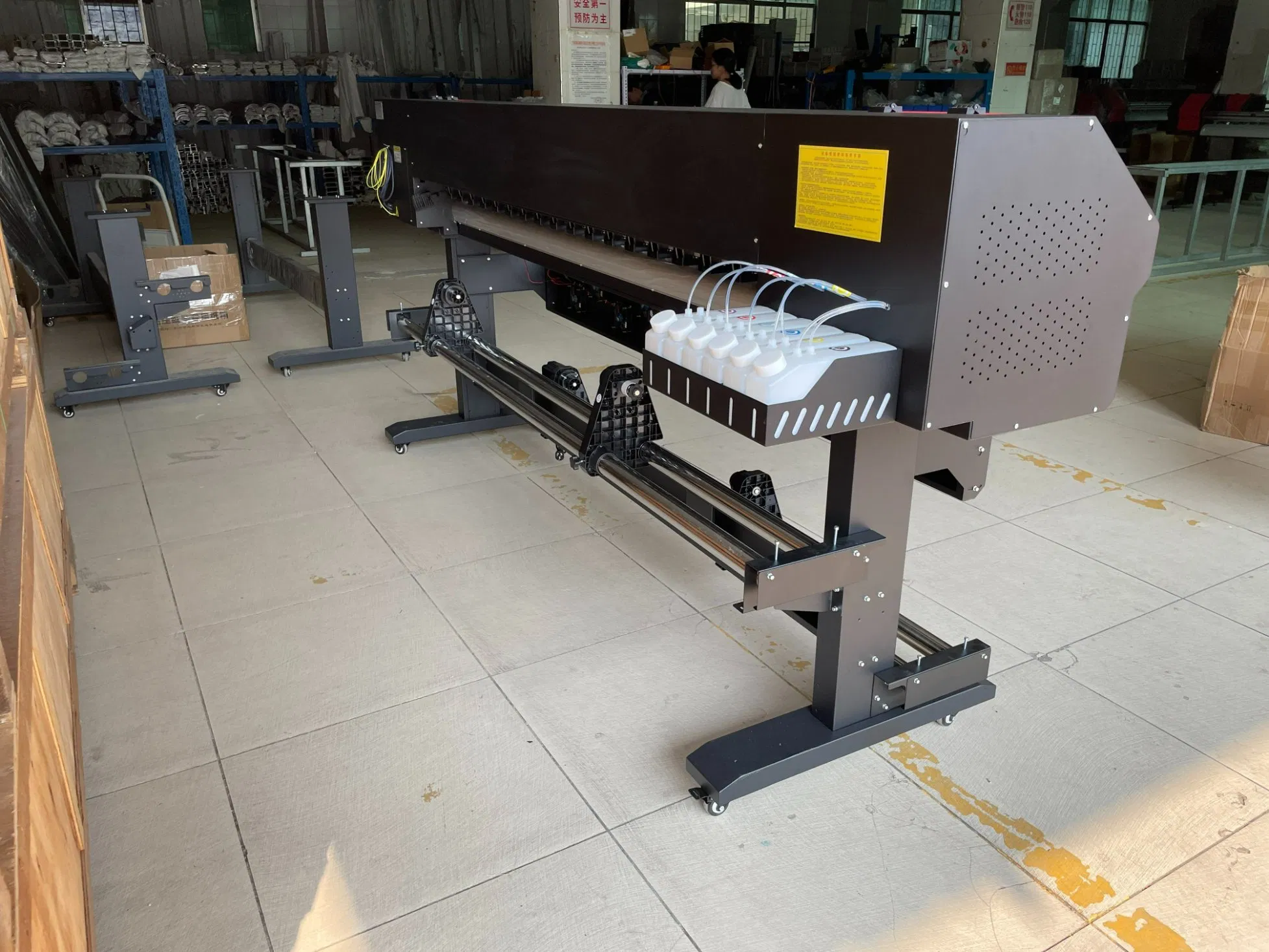 2.0m Plotter Printer Vinyl Digital Flex Banner Printing Machine Price Large Format XP600 I3200 Eco Solvent Printer