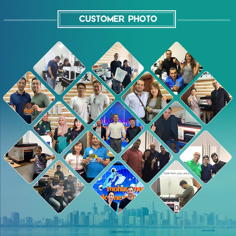 Erasmart Dtf Heat Press Machine Automatic Tshirt Printing Machine 50cm 60cm A1 Dtf Printer 2023