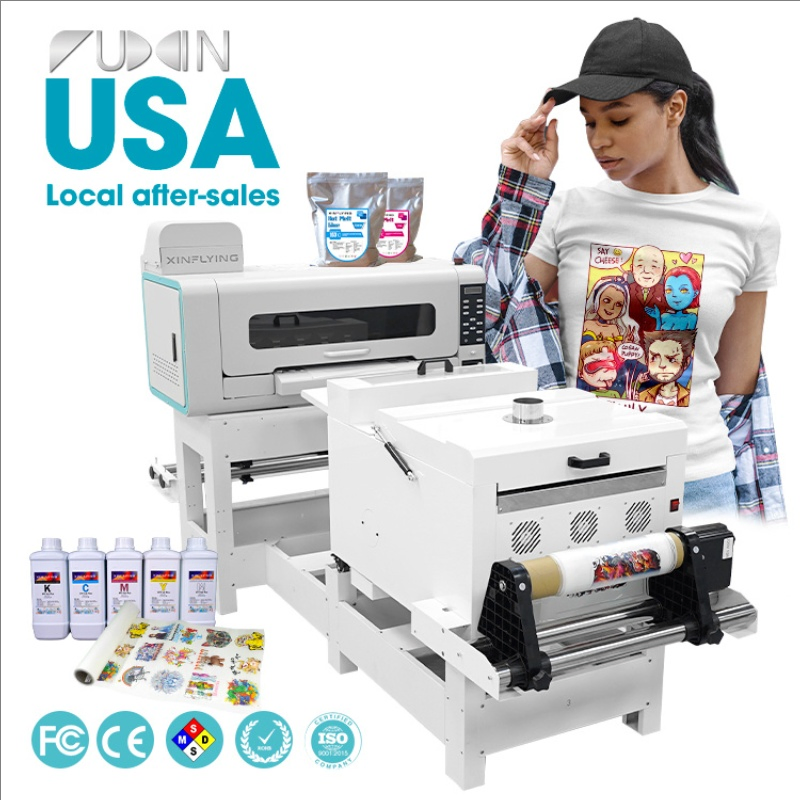 Xinflying Hot-Sale 2head Dtf Printer 16" Automatic I1600 Dtf Printer Complete Setup