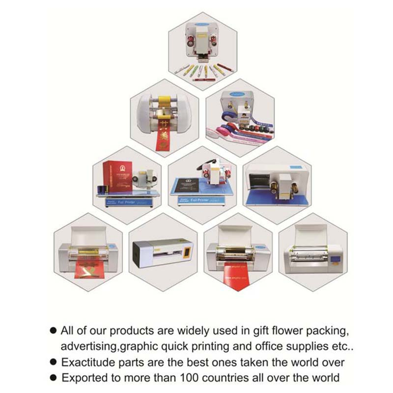 Digital Gold Foil Printing Machine Foil Printer