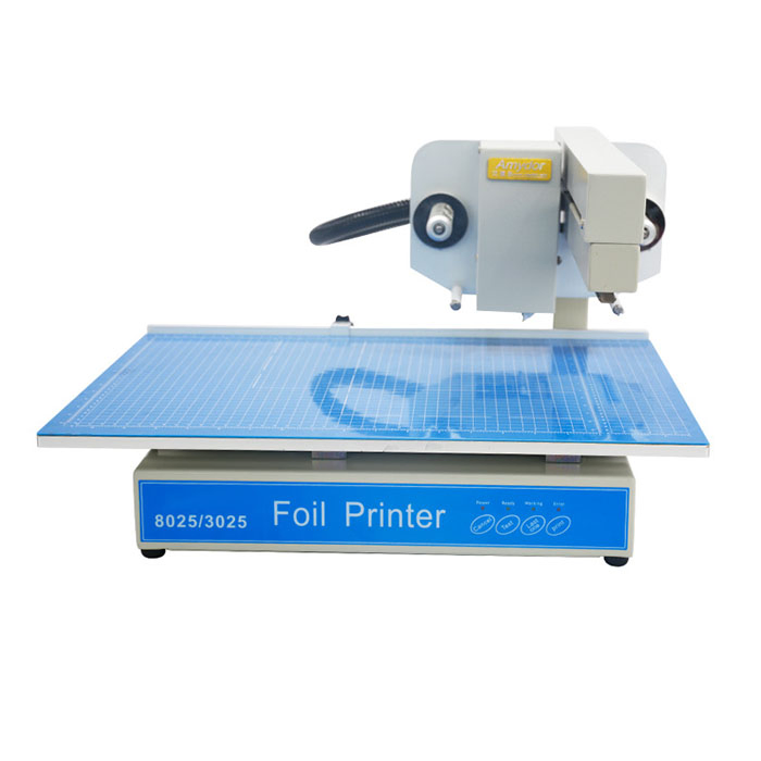 Zm-8025 Digital/Automatic PVC Card Emboss Hot Foil Ribbon Printer