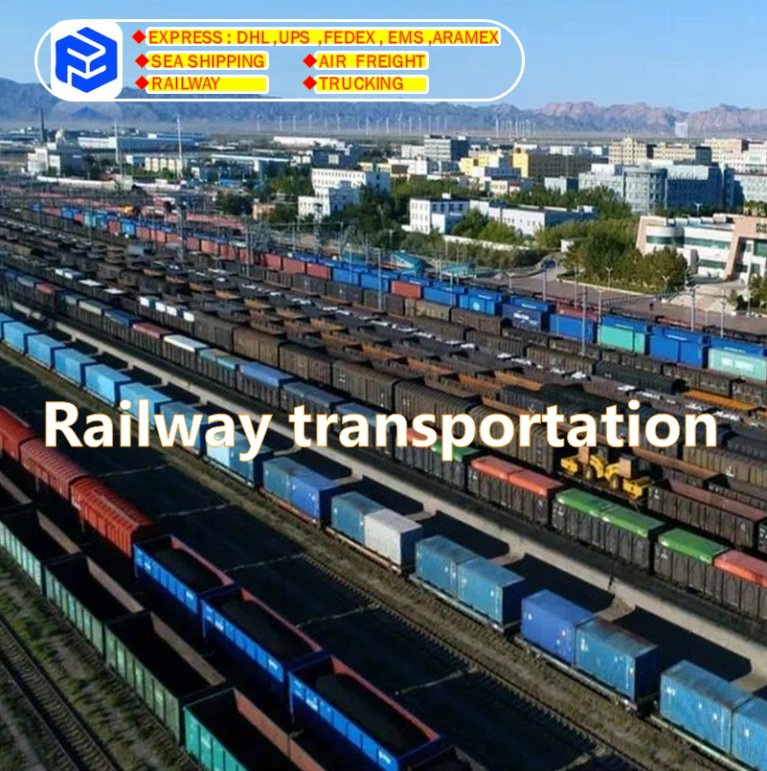 Sea Freight Forwarder Railway Air Shipping Agent From China to USA Europe Italy Germany