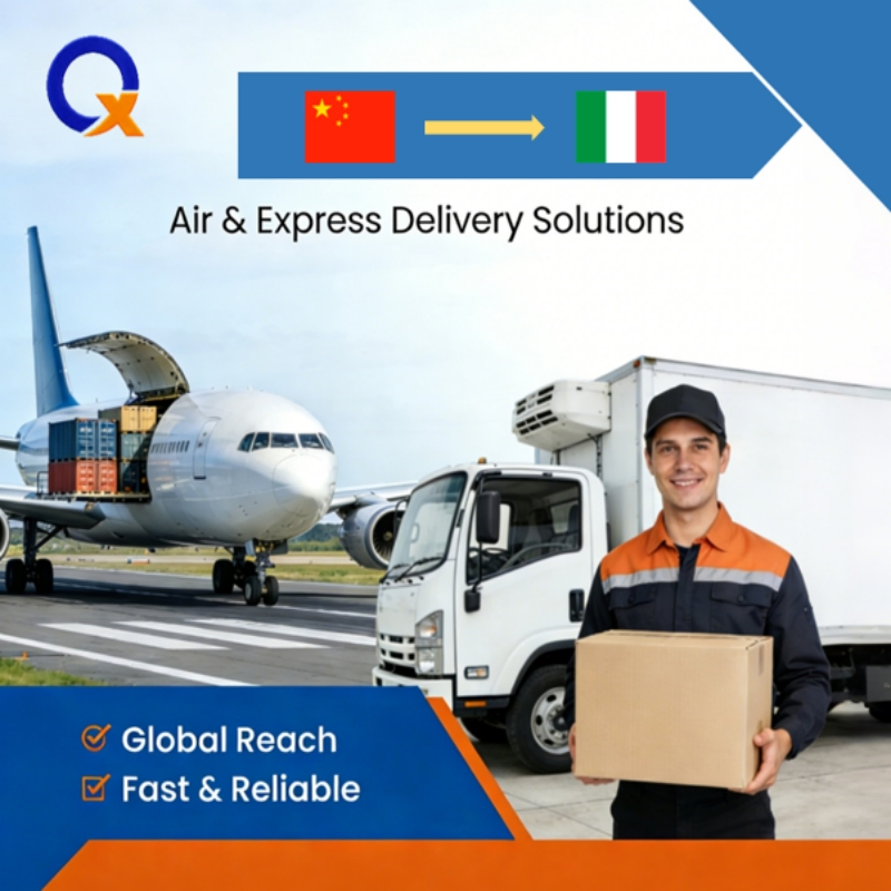 International Air Freight Logistics Express Services DHL FedEx UPS Air Shipping From China to Italy