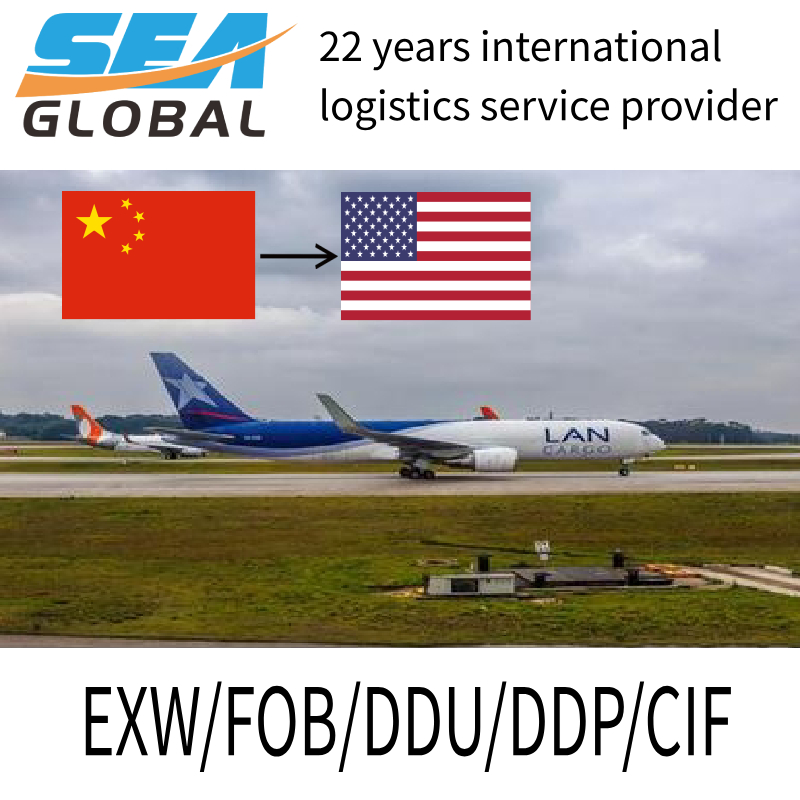 Door-to-Door Delivery Service Logistics Air Freight Forwarder From China to USA