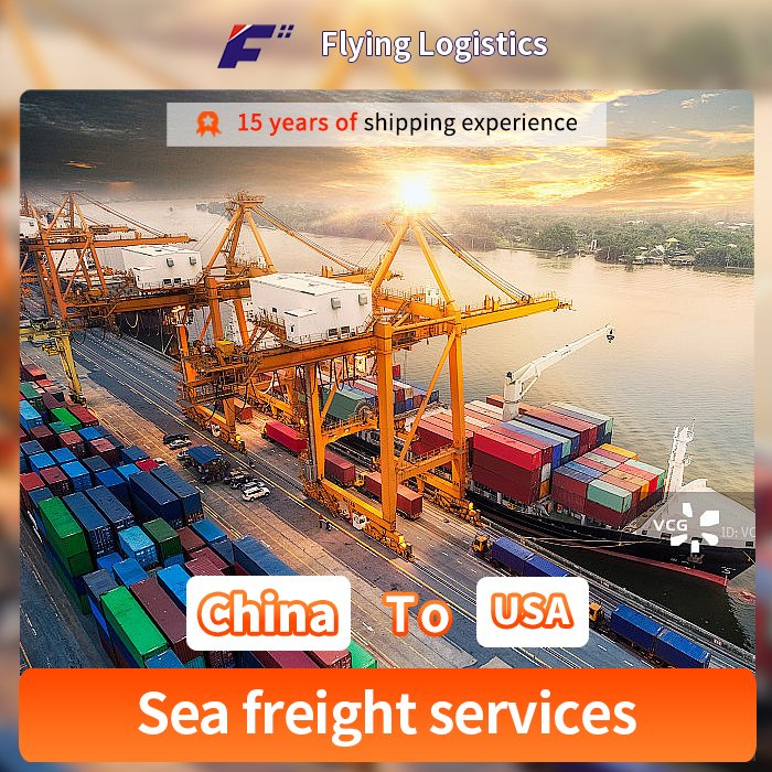 From Shenzhen Agent Sea Freight Forwarder Shipping to USA Fba Amazon International Logistics Service Transportation Company