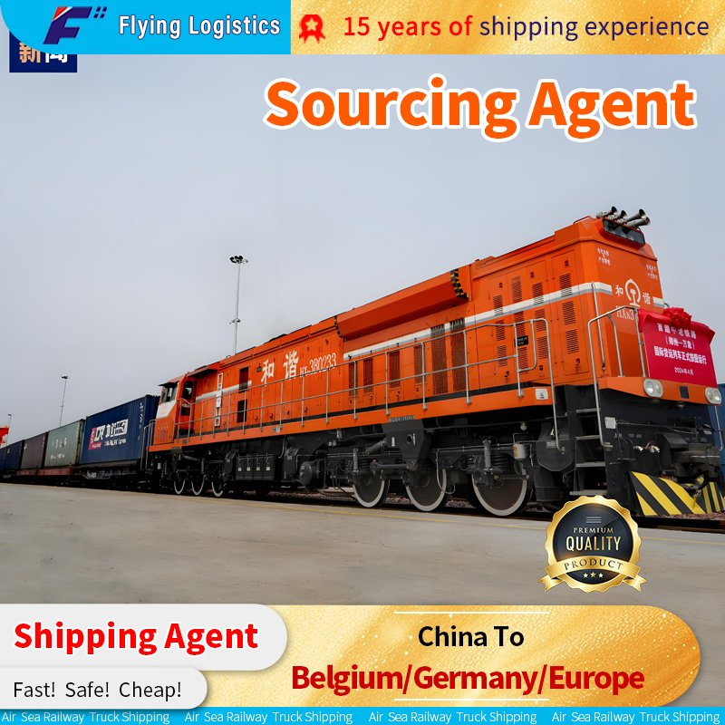 Cheap Price China Freight Transportion Shipping Agent, Railway Service From China to Belgium/Germany/Europe