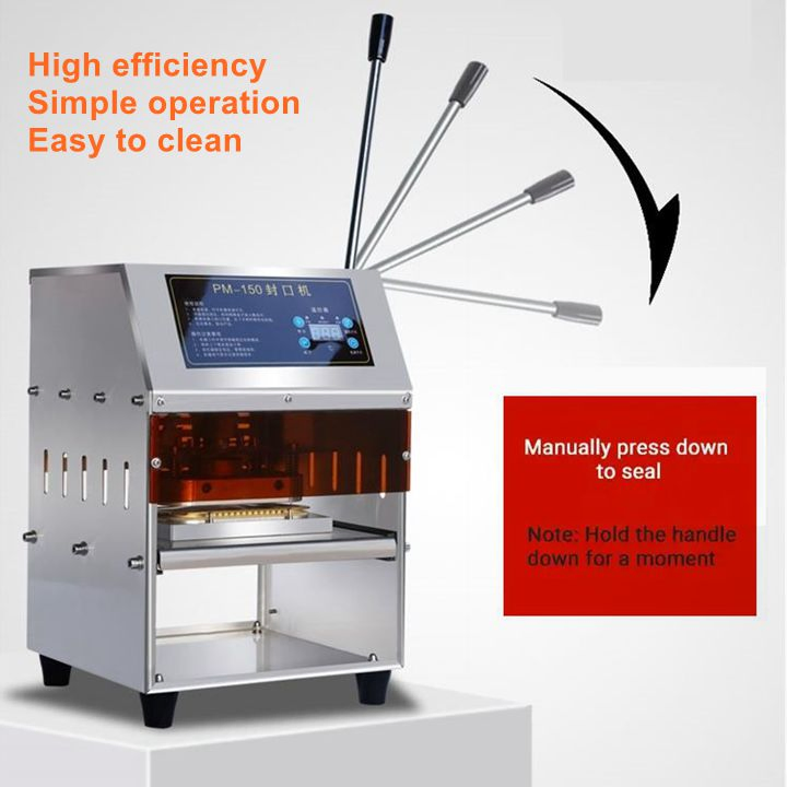 Cost-Effective Manual Sealing Solution for Aluminum Foil Lidding on Snack Packs