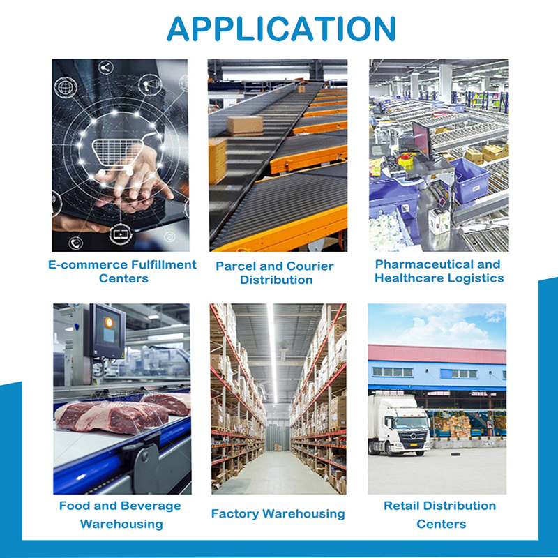 High Speed Single Parcel Separation Solution Used for Express Logistics Warehouse