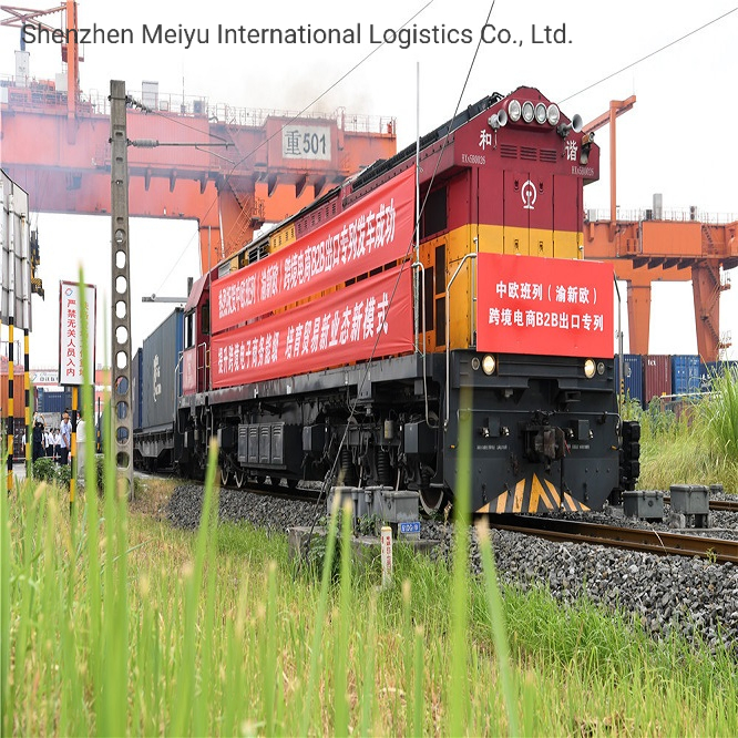 Best Service and Fast Delivery Economic Railway Freight From China to Europe with DDU/DDP Shipping Service