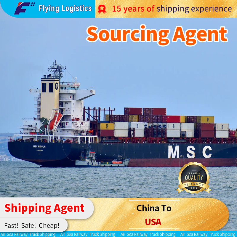 DDP Shipping From China to USA Sea Freight Forwarder Air Rail Shipping Agent with DDP/DDU Logistics Service