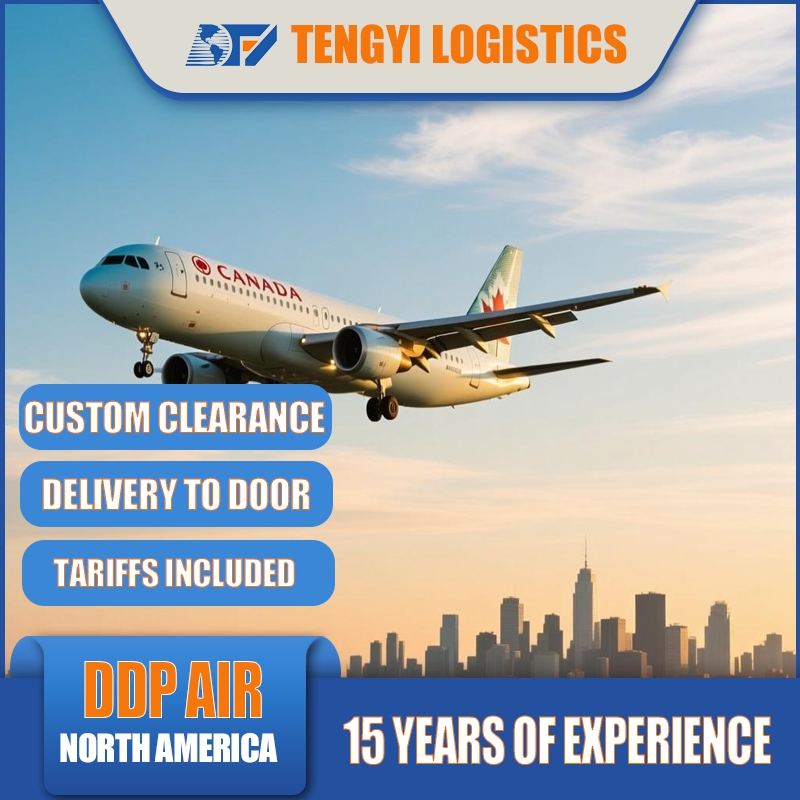 Door to Door Air Cargo DDP Air Freight Forwarder From China to Canada Worldwide