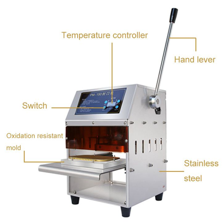 Cost-Effective Manual Sealing Solution for Aluminum Foil Lidding on Snack Packs