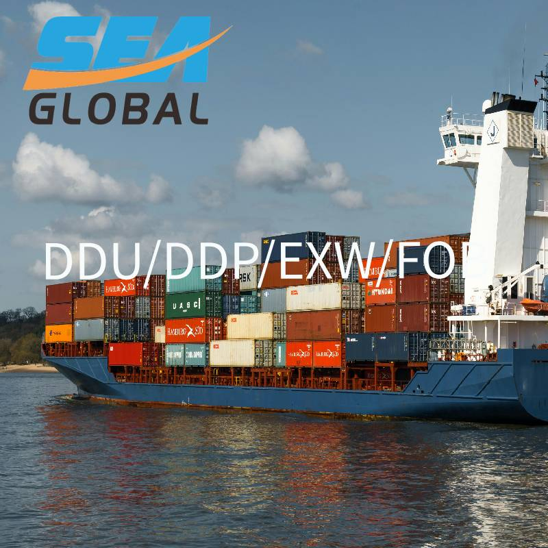DDU Door to Door Sea Shipping Container Service to Jacksonville, USA