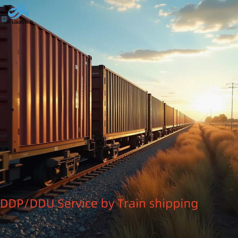 International Logistics Freight Forwarder Railway Express China to Russia Moscow Europe DDU/DDP