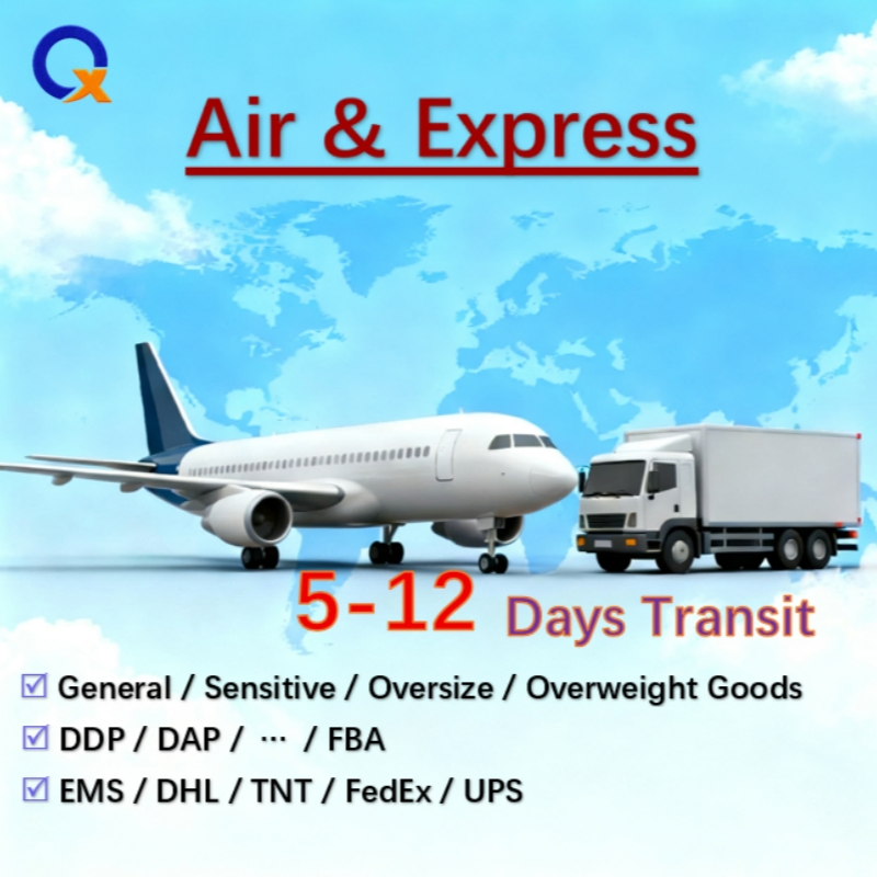 International Air Freight Logistics Express Services DHL FedEx UPS Air Shipping From China to Italy