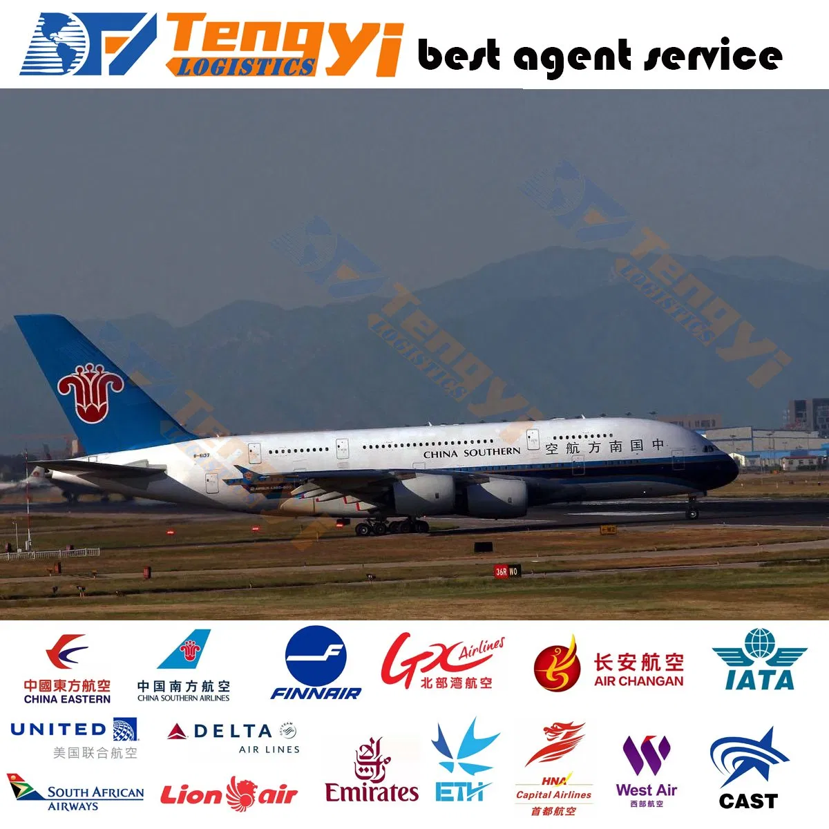 China Cheap Air Sea Freight International Express Shipping From China to Jeddah Europe UK Spain France Italy with Shipping Forwarding Agent