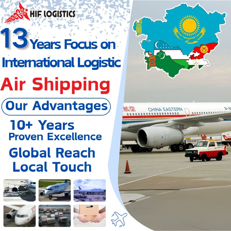 International Logistics Air Shipping Air Freight Air Cargo From China to Kyrgyzstan by Express Delivery