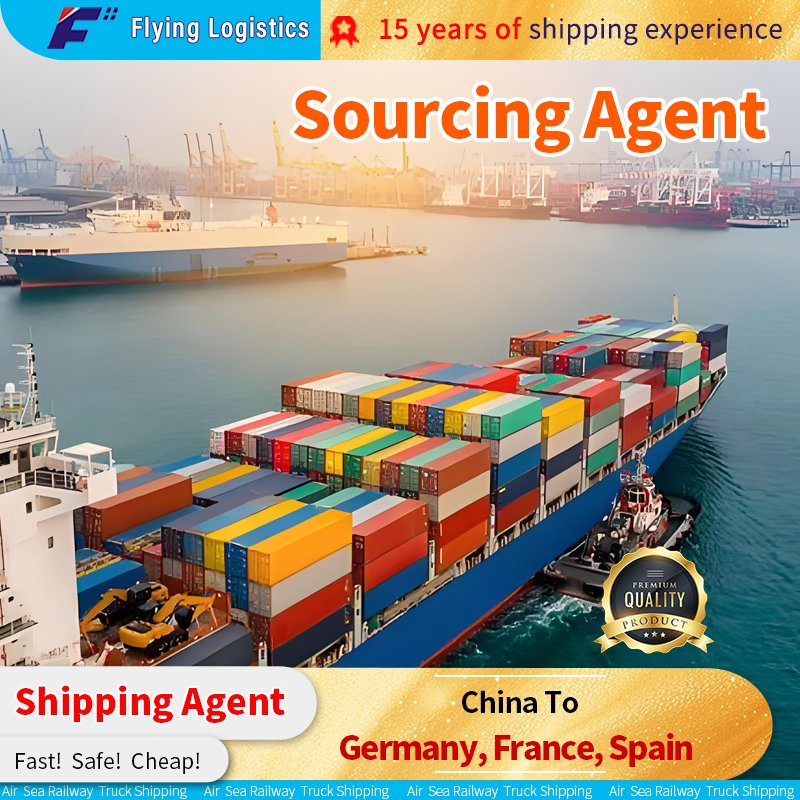 Door to Door Shipping From China to Germany, France, Spain by Sea DDP Express Courier Cargo Shipping Agent Logistic Service