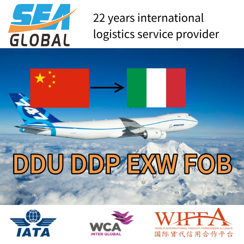Door to Door Air Freight Shipping Logistics From China to Naples