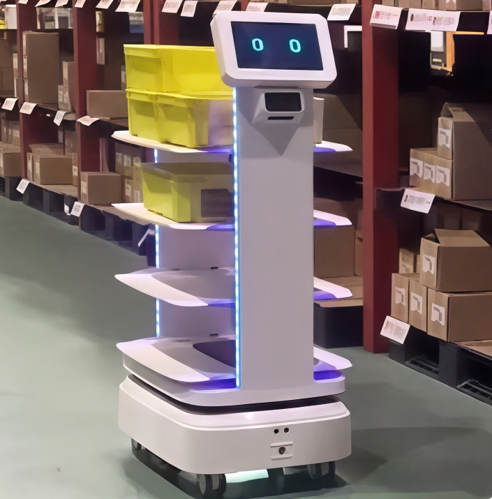 High-Capacity Driverless Delivery Robot (last-mile) with Weather-Resistant Design