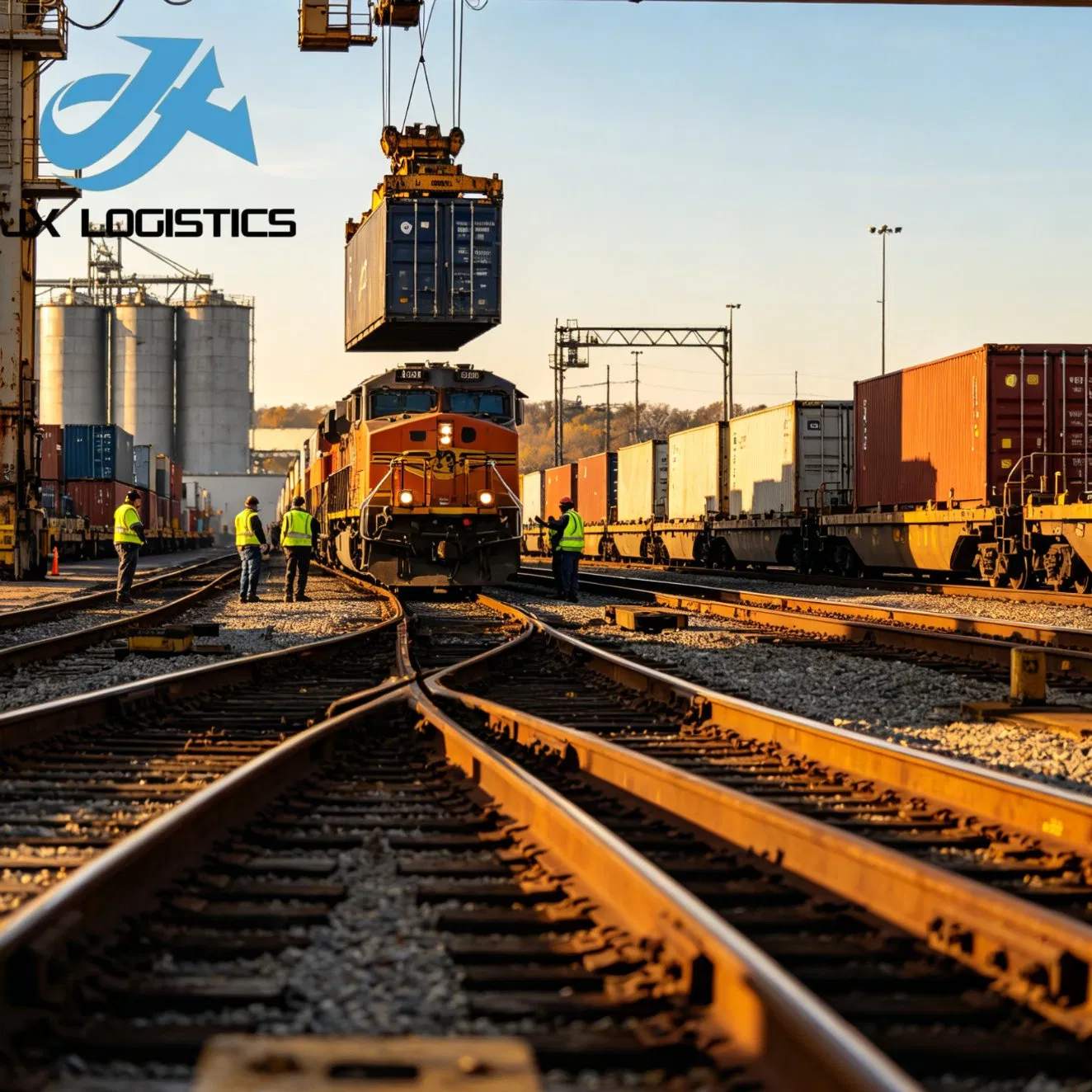 Professional Railway Freight Service, China-Europe Railway Shipping, International Logistics Forwarder