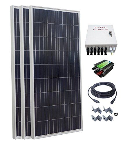 Solar Panels + Inverter Kit - Popular Home Green Energy Solution