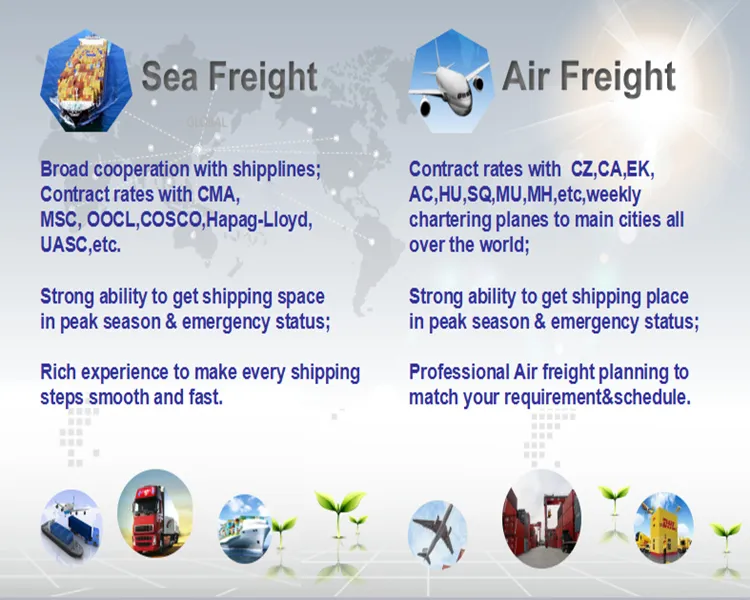 Sea and Air Freight
