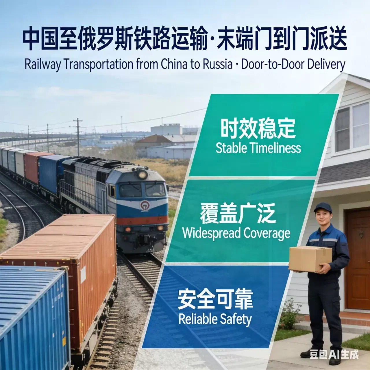 Truck Logistics-Trucking From China to Russia/Belarus Last-Mile Delivery Service