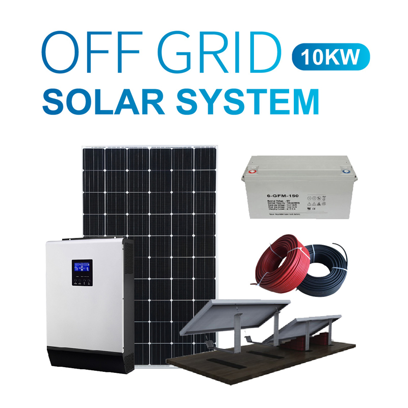 Premium Brand Solar Power System Kit - Inverter + Solar Panels - All-in-One Solution