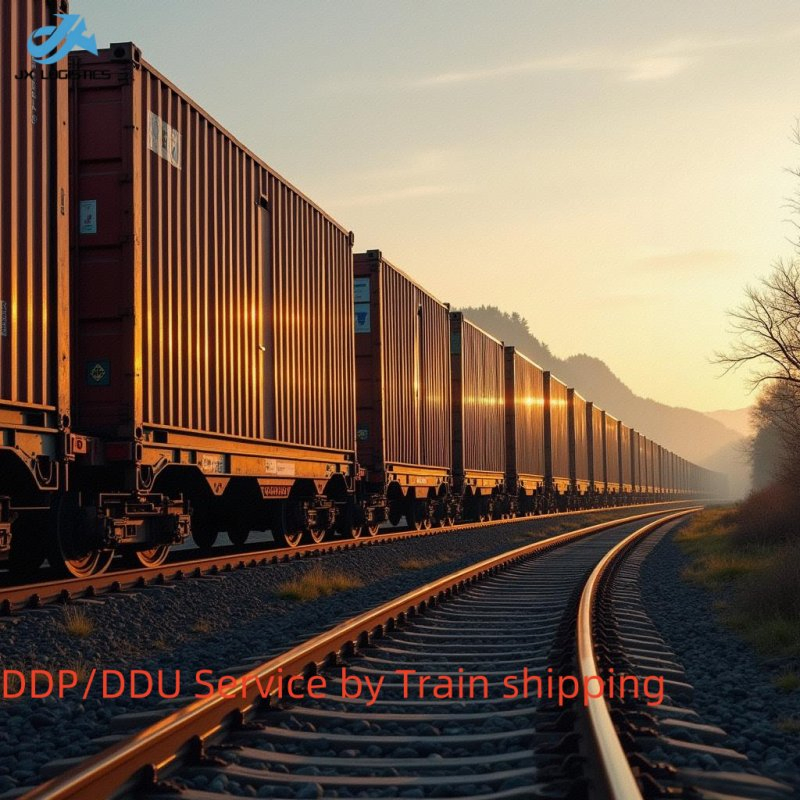 International Logistics Freight Forwarder Railway Express China to Russia Moscow Europe DDU/DDP