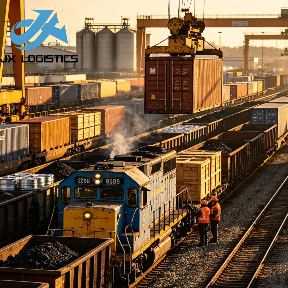 Professional Railway Freight Service, China-Europe Railway Shipping, International Logistics Forwarder