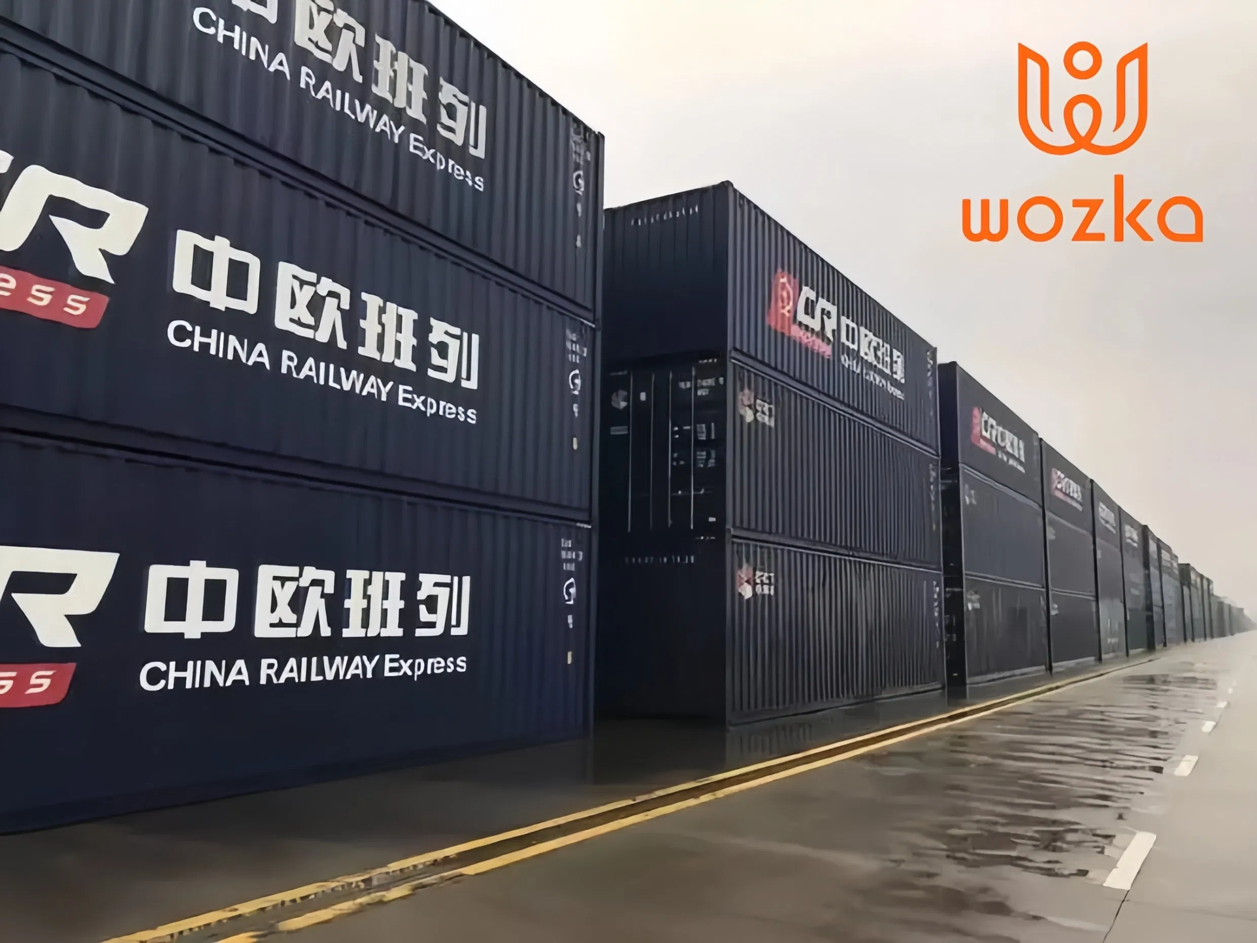 Train/Railway Freight Forwarder Shipping Cost From China to UK/France/Germany/Poland/Europe DDP Service