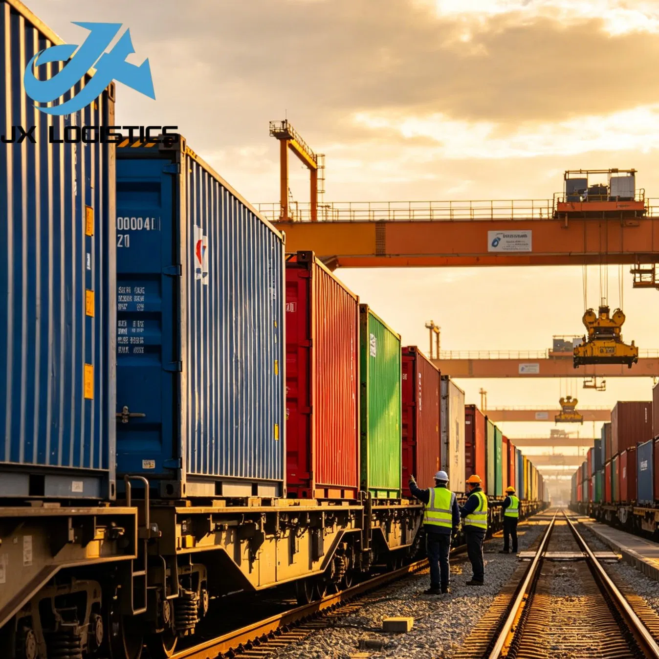 Professional Railway Freight Service, China-Europe Railway Shipping, International Logistics Forwarder