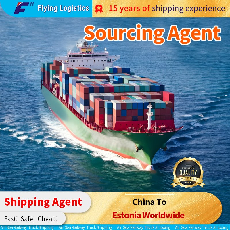 DDP DDU Freight Forwarder Sea Cargo Shipping Agent Service From China to Estonia Worldwide Logistic Service