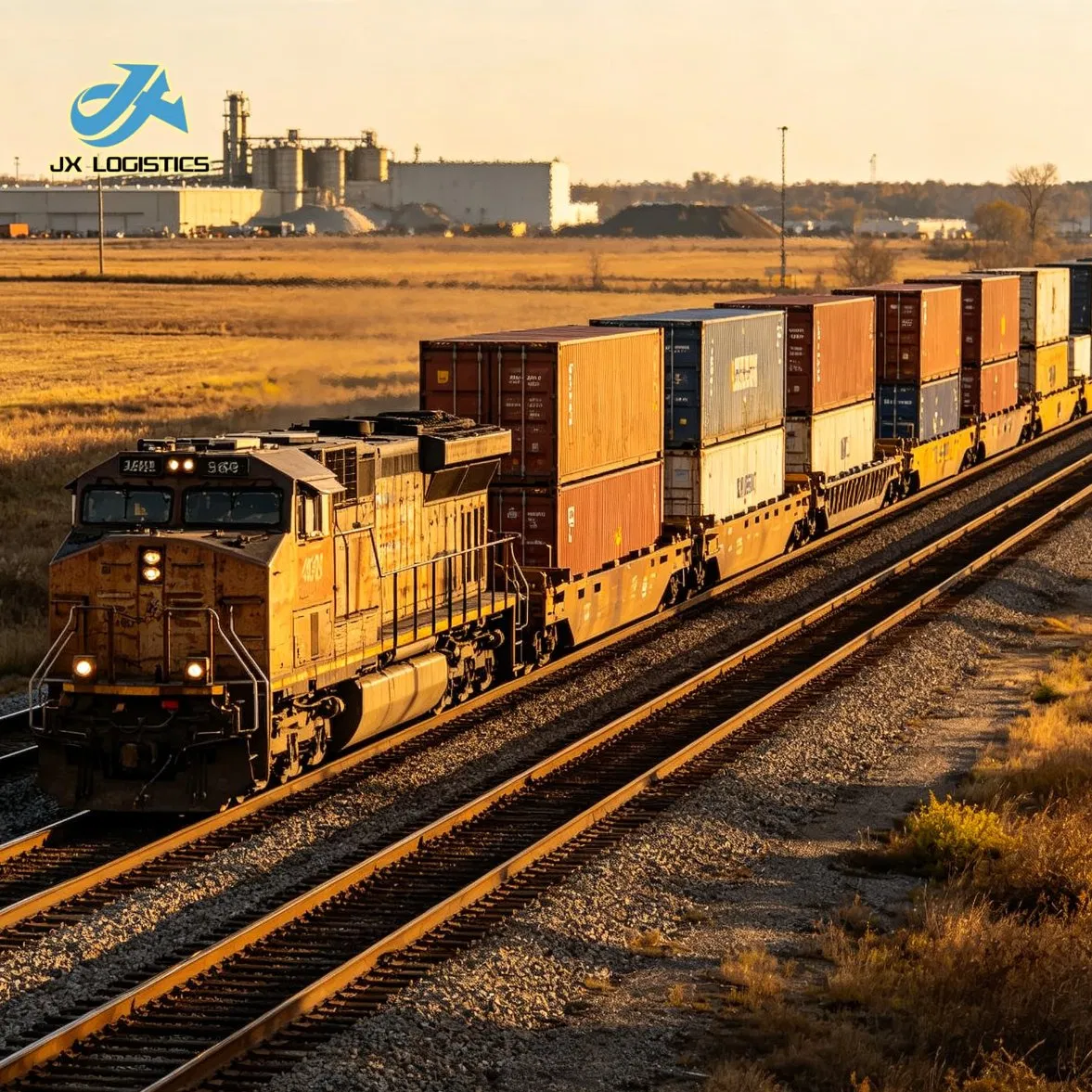 China to Europe Railway Freight Fast Transit Shipping Service