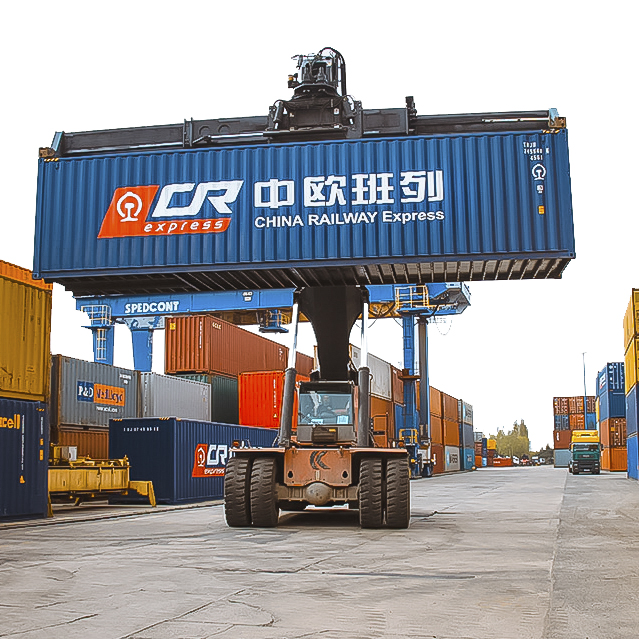 Railway Train Shipping Rail Fast Door to Door Transport Service China Freight to Europe Germany France Spain Italy