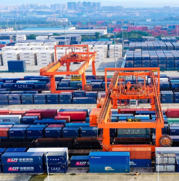 Railway Freight Forwarder Services Door-to-Door Express Shipping From China to Europe