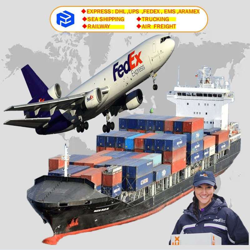 International Express UPS FedEx DHL Shipping Transportation Freight Forwarder From China to The World Cheapest Shipping Price
