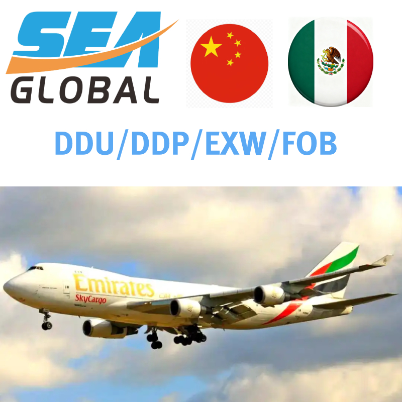Freight Forwarder Air Freight Shipping China to USA Canada Mexico UK EU Australia EXW Fob DDU DDP Logistics Agent