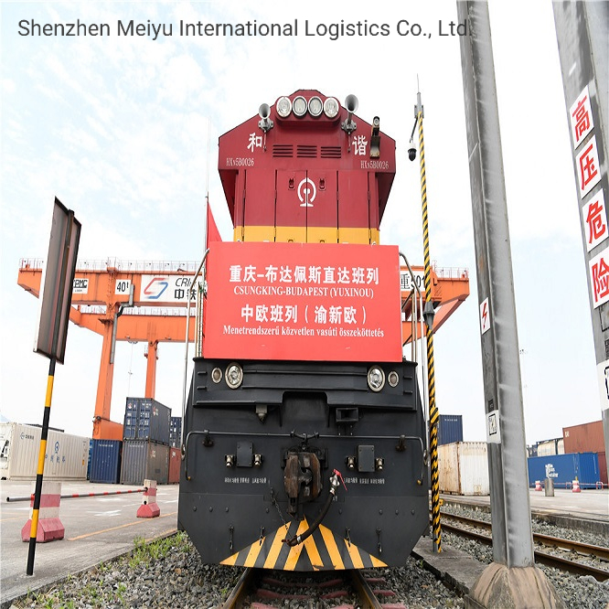 Best Service and Fast Delivery Economic Railway Freight From China to Europe with DDU/DDP Shipping Service