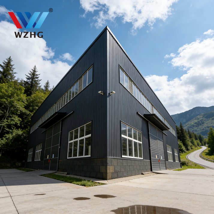 Economic Prefab Steel Warehouse for Sme Stock and Overseas Fulfillment